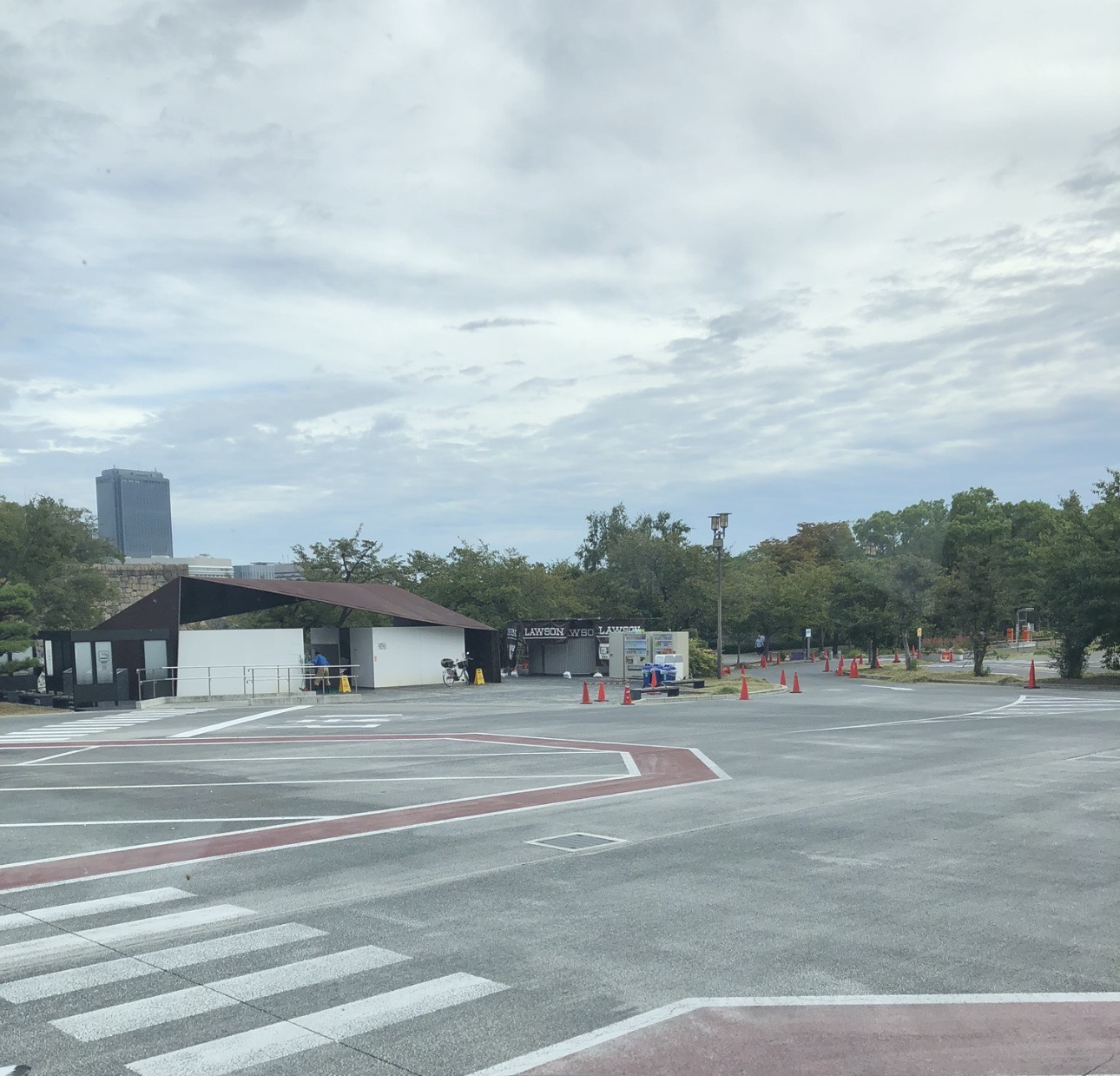 Ｄパーキング大阪城公園城南バス駐車場第２（西側）