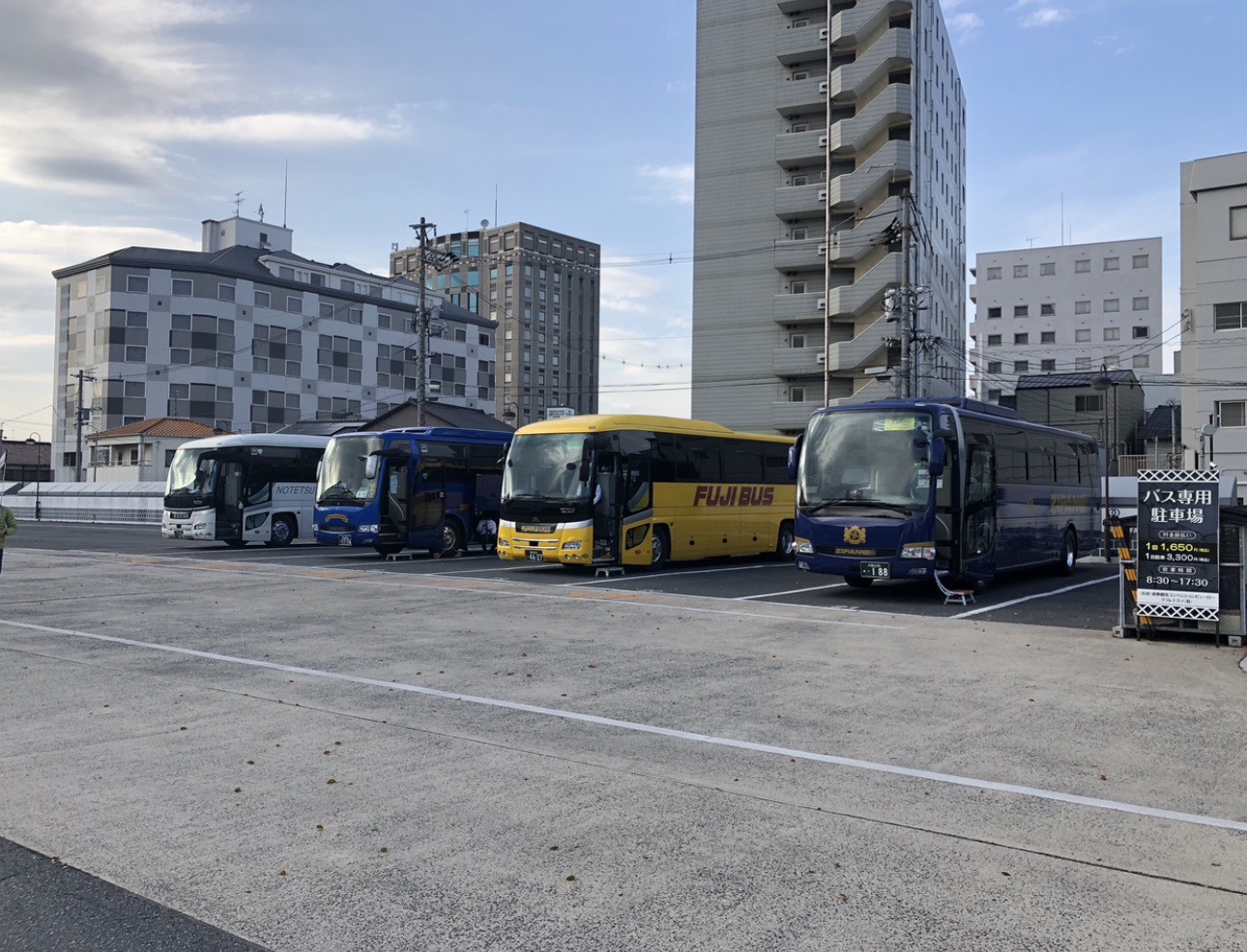 倉敷市バス専用駐車場（倉敷美観地区）